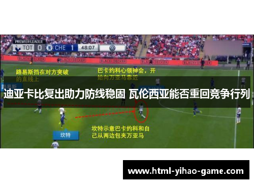 迪亚卡比复出助力防线稳固 瓦伦西亚能否重回竞争行列 迪亚卡比复出助力防线稳固 瓦伦西亚能否重回竞争行列